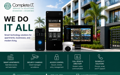 Smart Apartment, Access Control & Security Solutions | Complete I.T.